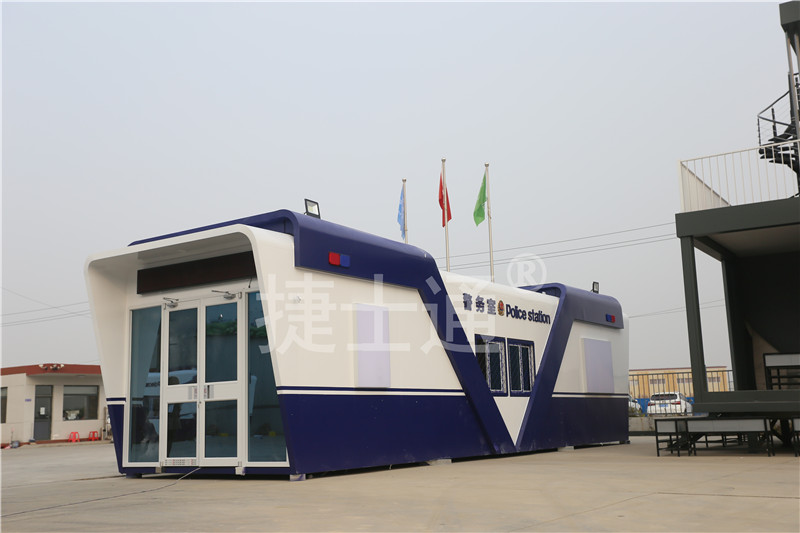 北京大興警務(wù)室從廠家發(fā)貨，運(yùn)輸?shù)浆F(xiàn)場(chǎng)投入使用全過(guò)程