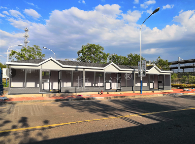 唐山灤河高鐵沿線售貨亭產(chǎn)品投入使用！