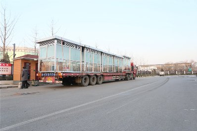 北京通州交通試驗(yàn)場戶外吸煙亭